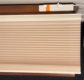 Custom cellular shades for Ponte Vedra windows